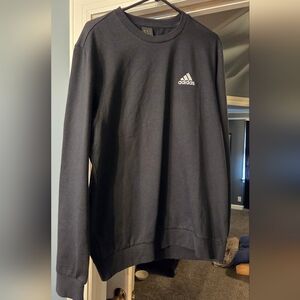 Adidas Black Crewneck Sweatshirt